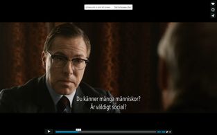 As CIA Ryan Hutton in The 100 Year Old Man Who Climbed Out of the Window and Disappeared