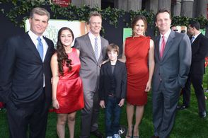 Jennifer Garner, Peter Hedges, Jim Whitaker, CJ Adams, and Odeya Rush at an event for The Odd Life of Timothy Green (201