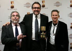 Don Hahn, Charles Solomon, and Peter Schneider