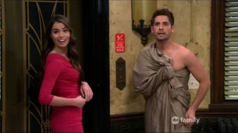 Hilty Bowen with Jean Luc Bilodeau on Baby Daddy