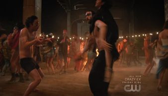 Jesse Rath and Joshua Sasse in No Tomorrow (2016)