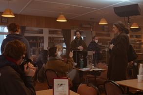 Sinead MacInnes and Jamie Robson in A90 (2022)