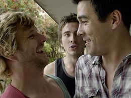 James Stewart and Ryan Corr in Packed to the Rafters (2008)