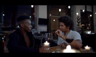 Andre Myers and Brandon Moten in Cheetah In August.