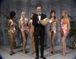 Lucie Arnaz, Lisa Farringer, and Dick Martin in Rowan & Martin's Laugh-In (1967)