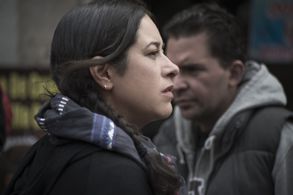 On set Tamara and the Ladybug