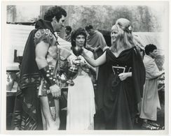 Cristina Gaioni and Lang Jeffries in Fire Over Rome (1965)