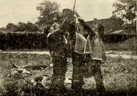 Sydney Booth, Jack Chagnon, Herbert Delmar, and Harold M. Shaw in The Three Musketeers: Part 1 (1911)