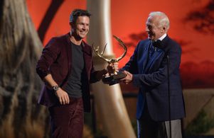 Buzz Aldrin and Felix Baumgartner