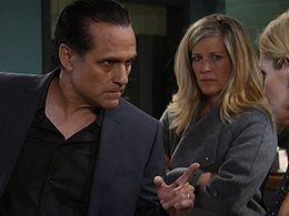 Maurice Benard, Maura West, and Laura Wright in General Hospital (1963)