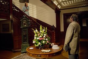 Beau Bridges and Allison Janney in Masters of Sex (2013)