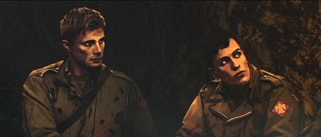 Bradley James and Wil Coban in The Liberator (2020)