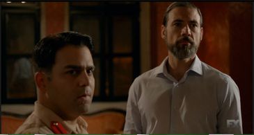 Adam Rayner and Cameron Gharaee in Tyrant (2014)