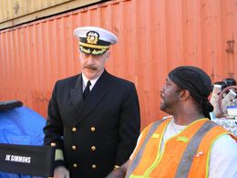 J.K. Simmons and Lucky Johnson