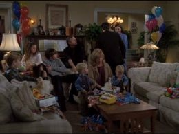Stephen Collins, Beverley Mitchell, Barry Watson, Lorenzo Brino, Myrinda Brino, David Gallagher, Catherine Hicks, and Ma