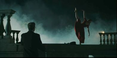 Still from The Curious Case of Benjamin Button. My scene dancing for Brad Pitt