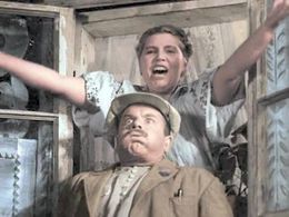 Igor Ilyinsky and Lidiya Vinogradova in Volga - Volga (1938)