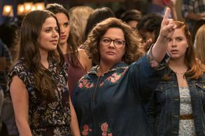 Melissa McCarthy, Molly Gordon, Jessie Ennis, and Adria Arjona in Life of the Party (2018)