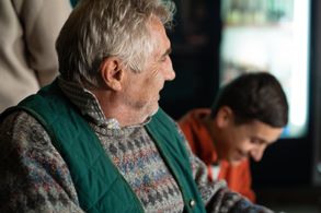 Valentin Tanev and Dimitar Nikolov in From Here to Here (2021)