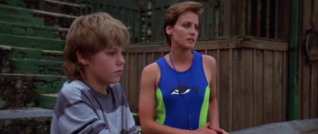 Lori Petty and Jason James Richter in Free Willy (1993)