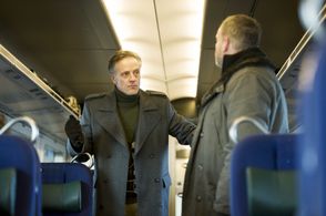 Kim Bodnia and Lars Simonsen in The Bridge (2011)