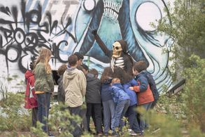 Marina Stephenson Kerr and Keenan Lehmann in Channel Zero (2016)