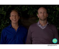 Jason Boegh as Bill Robek and Larry Blackman as Larry Hartman in the comedy series 