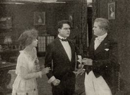 J. Warren Kerrigan and Lois Wilson in The Silent Battle (1916)