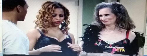 As Geraldine in Let's Stay Together