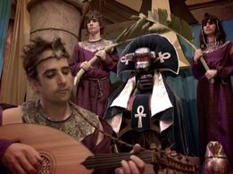 Robert Moloney, Keegan Joyce, and Philippa Coulthard in K9 (2009)