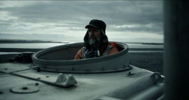 as Kári the ferryman in Katla