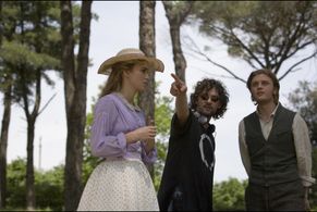 François Girard, Keira Knightley, and Michael Pitt in Silk (2007)