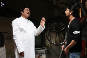 Rajendra Prasad and Raj Tarun in Andhhagadu (2017)