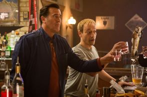 Ted Raimi and Bruce Campbell in Ash vs Evil Dead (2015)