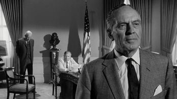 George Macready, Fredric March, and Edmond O'Brien in Seven Days in May (1964)