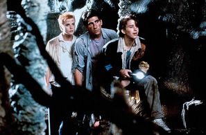 Paul Carafotes, Nicola Cowper, and Ilan Mitchell-Smith in Journey to the Center of the Earth (1988)