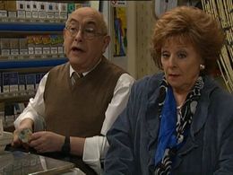 Malcolm Hebden and Barbara Knox in Coronation Street (1960)