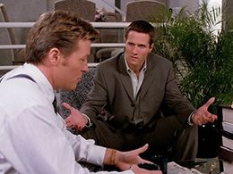 Rob Estes and Jack Wagner in Melrose Place (1992)