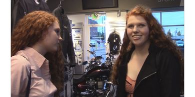 Erin Morris and Kailynne McFerran-Cruthis in Up on High Ground (2014)