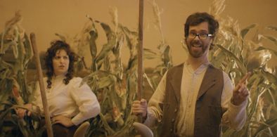 Ben Folds and Allison Tolman in Drunk History (2013)