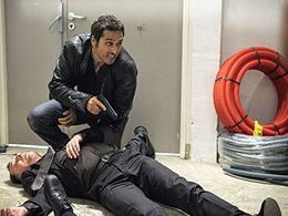 Luc Besson, Vincent Elbaz, Philippe Hérisson, Franck de la Personne, Anne Girouard, David Morley, and Sarah Brannens in 