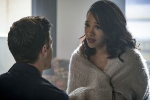 Grant Gustin and Candice Patton in The Flash (2014)