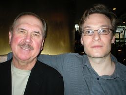 Meeting David Morrell, author of FIRST BLOOD, in July 2009, NYC