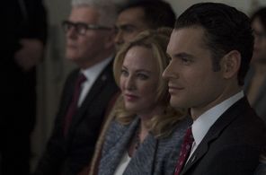 Virginia Madsen and Adan Canto in Designated Survivor (2016)