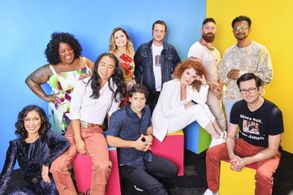 Rose McIver, Rebecca Wisocky, Brandon Scott Jones, Utkarsh Ambudkar, Richie Moriarty, Asher Grodman, Román Zaragoza, Dev