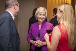 Col Needham and Tina Brown