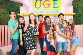 Jean Garcia, Eugene Domingo, Keanna Reeves, Richie Macapagal, Divine Aucina, Lindsay De Vera, Nikki Co, and Dave Bornea 