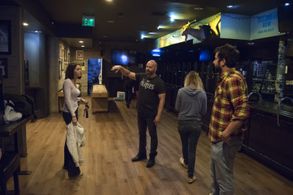 Behind the Scenes of Rollercoaster, the Pilot. Director: Ian Paul Cassidy with wife and co-creator: Angelica Cassidy