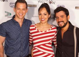 Blaine Pennington, Salma Shaw, and John Dylan DeLaTorre at the 