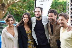 Jan Cornet, Miquel Fernández, Sandra Cervera, Iria del Río, and Alberto Evangelio